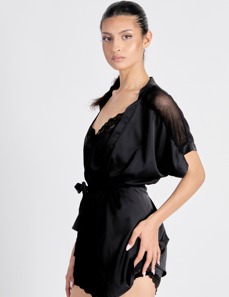 Robe De Cocktail Noire ABS By Allen Schwartz – Taille 10 – Dos Nu Cœur – Neuve Avec étiquette