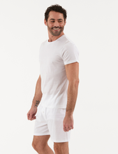 T-shirt Homme | Col Rond Blanc | Mercerisé