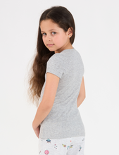 T-shirt manche courte | Fillette Le Gris