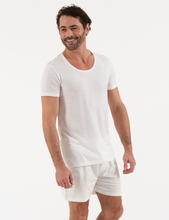 T-shirt Col Rond - Blanco | L'incontournable
