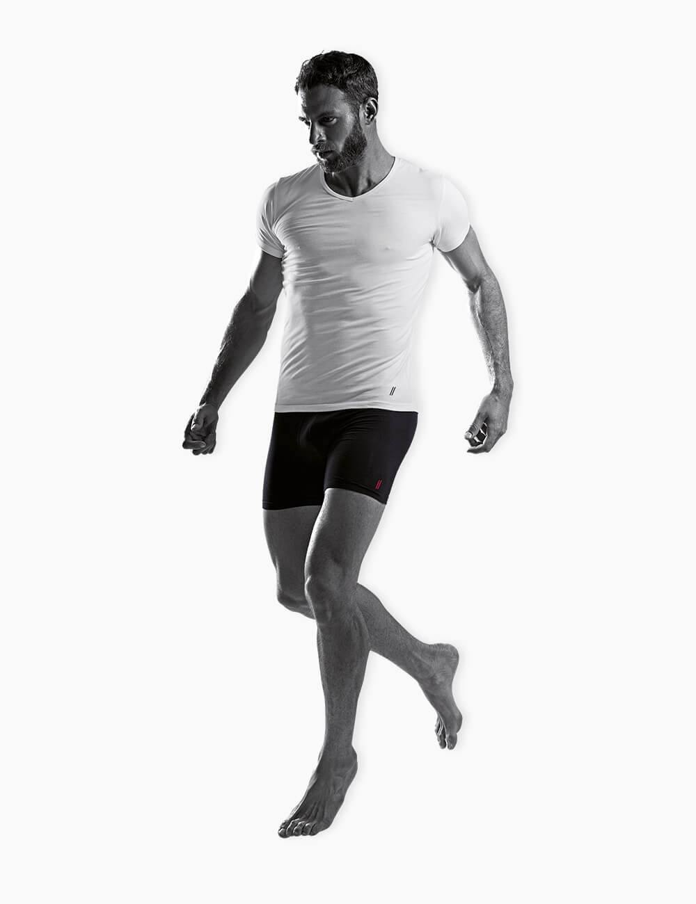 T-shirt Col V MC Sport Chic - Partner's Maroc