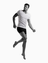 T-shirt Col V MC Côtelé - Partner's Maroc