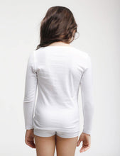 T-shirt col rond manches longues - Partner's Maroc