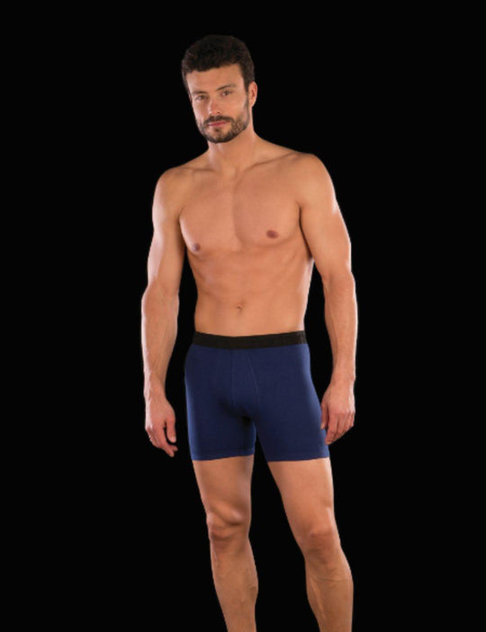Boxer Homme Bleu Marine