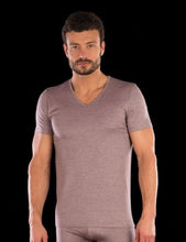 T-shirt Col V - Parmesan - Partner's Maroc